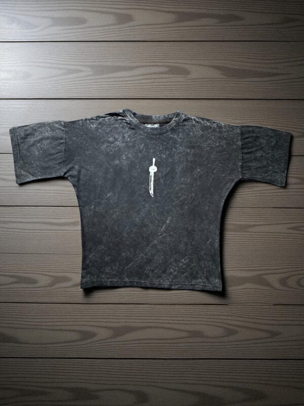 Heavenly Restricted- Washed Drop Shoulder Oversized T-Shirt