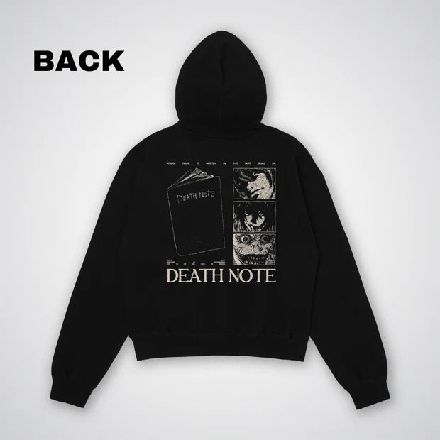 Death Note Hoodie - Oversized Ultimate Anime Streetwear for Fans