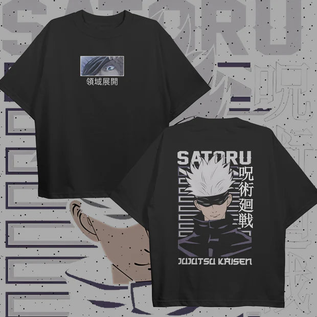 Gojo Satoru Oversized T-shirt for Stylish Comfort and Anime Fans