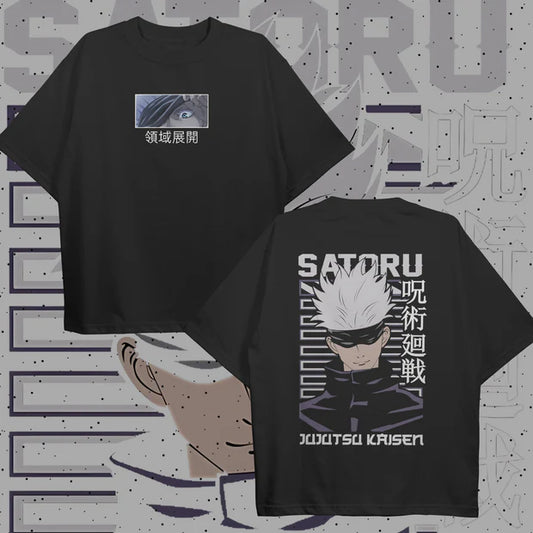 Gojo Satoru Oversized T-shirt for Stylish Comfort and Anime Fans