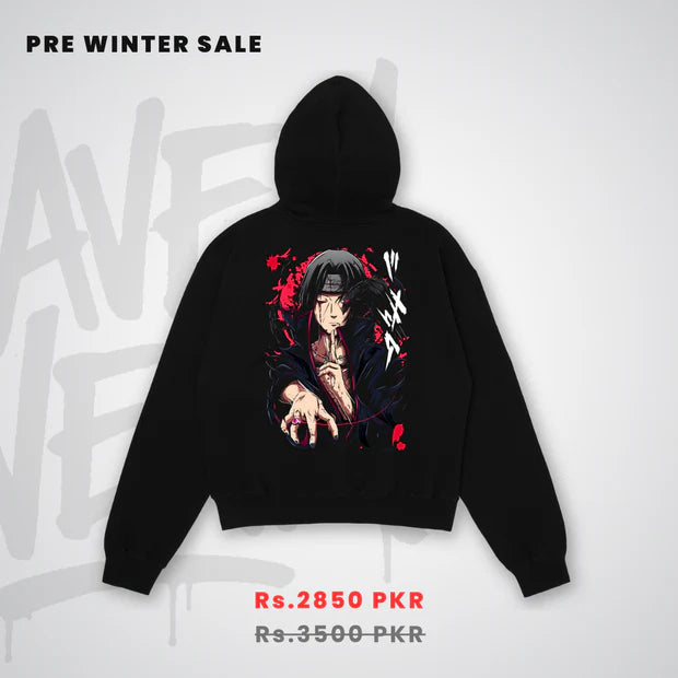 Itachi Oversized Hoodie - Stylish Comfort for Fans