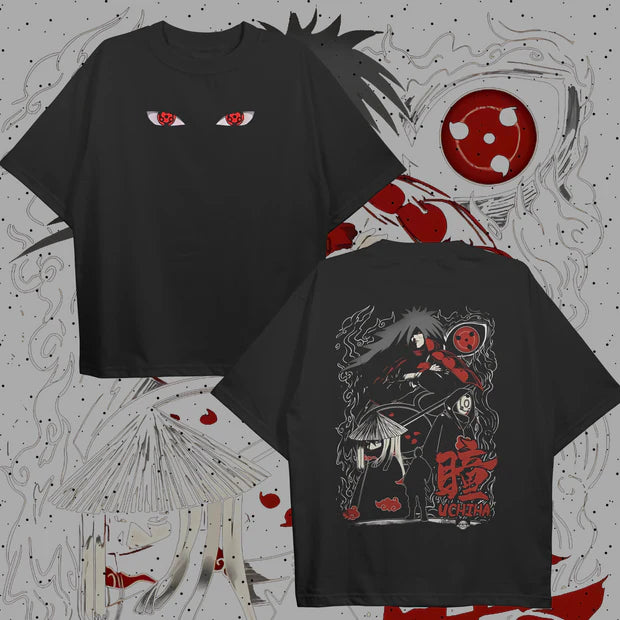 Madara Uchiha T-shirt – Stylish Oversized Anime Apparel