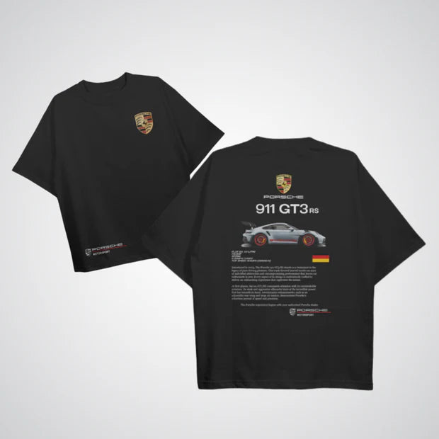 Porsche 911 GT3 T-shirt - Oversized Style for Ultimate Comfort