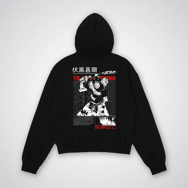 Toji Fushiguro Oversized Hoodie - Stylish and Comfortable Streetwear