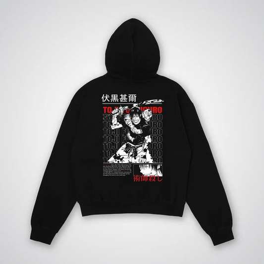 Toji Fushiguro Oversized Hoodie - Stylish and Comfortable Streetwear